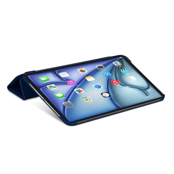 Decoded Textured Sillicon Slim Cover Apple iPad Air 11 Zoll (2025) M3 / (2024) M2 - Navy
