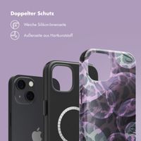 Selencia Vivid Rückabdeckung mit MagSafe Apple iPhone 13 - Leo Bubble Green