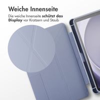 imoshion Origami Klapphülle Samsung Galaxy Tab A9 8.7 Zoll - Lavender