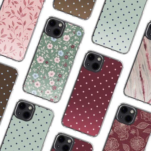 imoshion Design Hülle Apple iPhone 13 - Flower Fields