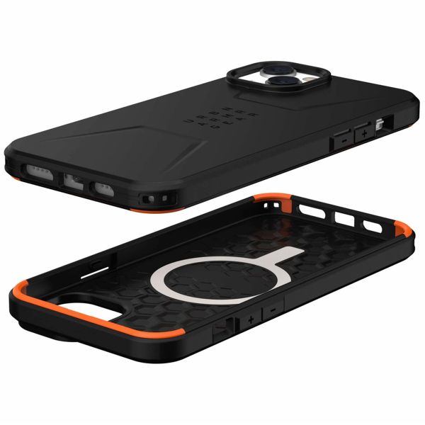 UAG Civilian Backcover MagSafe Apple iPhone 14 Plus - Schwarz