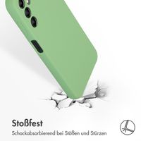 Accezz Liquid Silikoncase für das Samsung Galaxy A14 (5G) - Grün