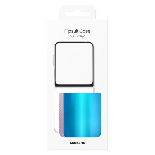 Samsung ﻿Original FlipSuit Case für das Galaxy Z Flip 5 - Transparent