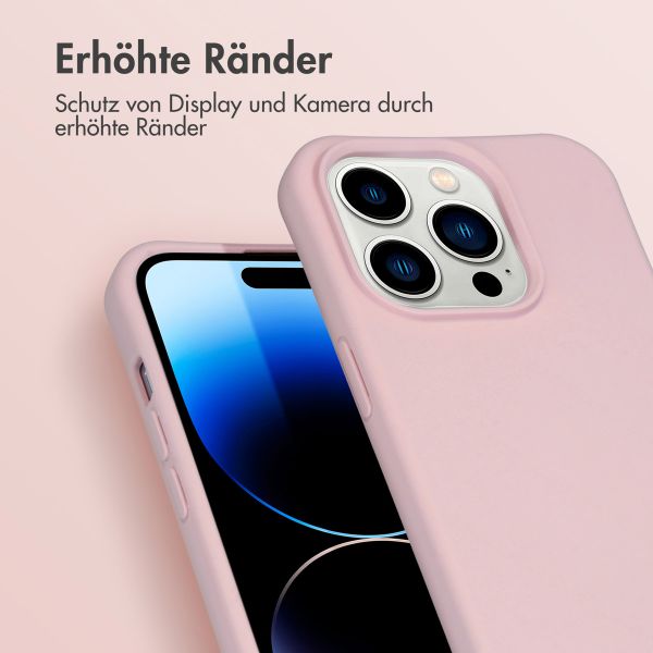 imoshion Color Backcover mit abtrennbarem Band Apple iPhone 14 Pro - Rosa