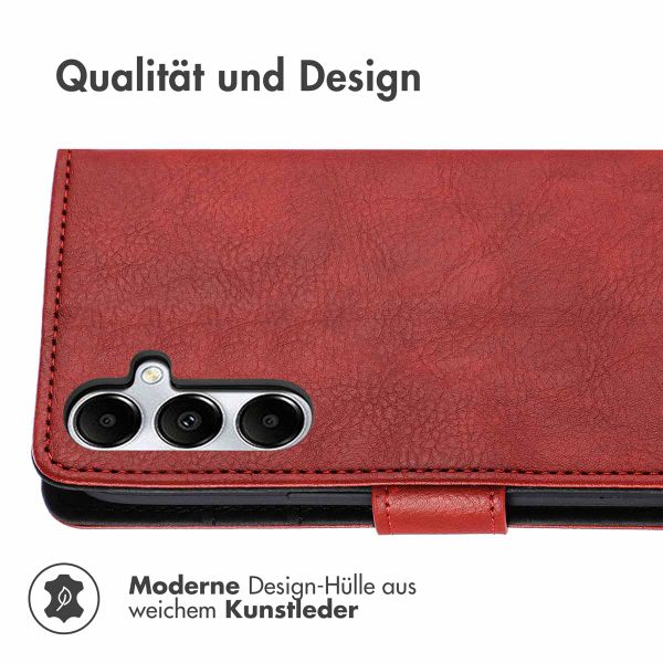 imoshion Luxuriöse Klapphülle Samsung Galaxy A26 - Rot