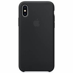 Apple Schwarzes Silikon Case Apple iPhone X