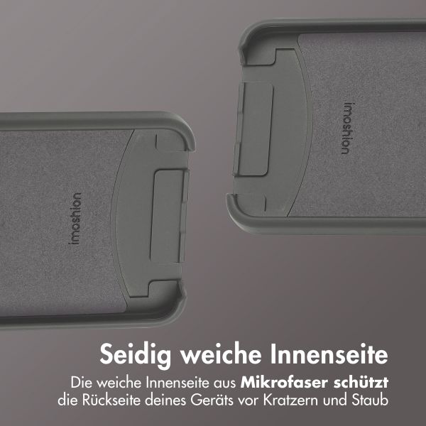 imoshion Color Backcover mit abnehmbarem Handykette und MagSafe Apple iPhone 16e - Black Coffee