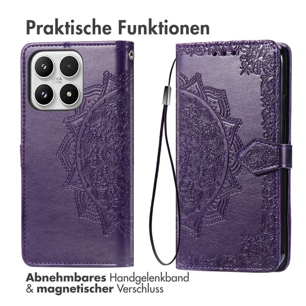imoshion Mandala Klapphülle Xiaomi 17 - Violett