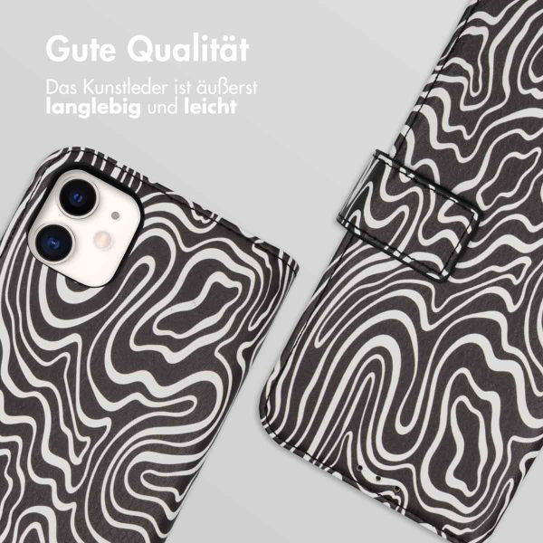 imoshion ﻿Design Klapphülle für das iPhone 11 - Black And White