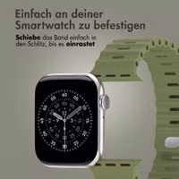 Accezz Ocean Armband für Apple Watch | 38/40/41/42 mm - Khaki