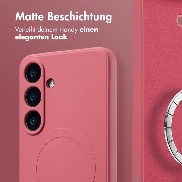 imoshion Color Back Cover mit MagSafe Samsung Galaxy S25 Plus - Dusty Rose
