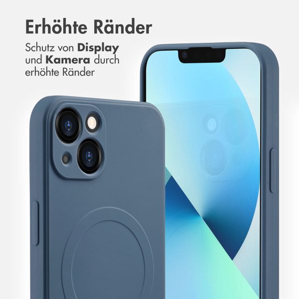 imoshion Color Back Cover mit MagSafe Apple iPhone 13 - Dunkelblau