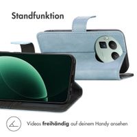 imoshion Luxuriöse Klapphülle Realme GT 8 Pro - Hellblau
