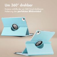 imoshion 360° drehbare Klapphülle Apple iPad Air 13 Zoll (2026) M4 / (2025) M3 / (2024) M2 - Hellblau