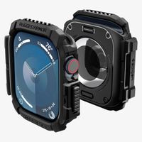 Spigen Rugged Armor™ Hülle für Apple Watch Series 10 / 11 - 42 mm - Matte Black