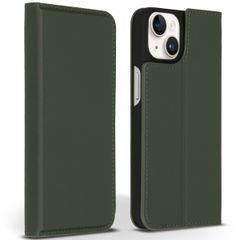 Accezz Premium Leather Slim Klapphülle für das iPhone 14 - Grün