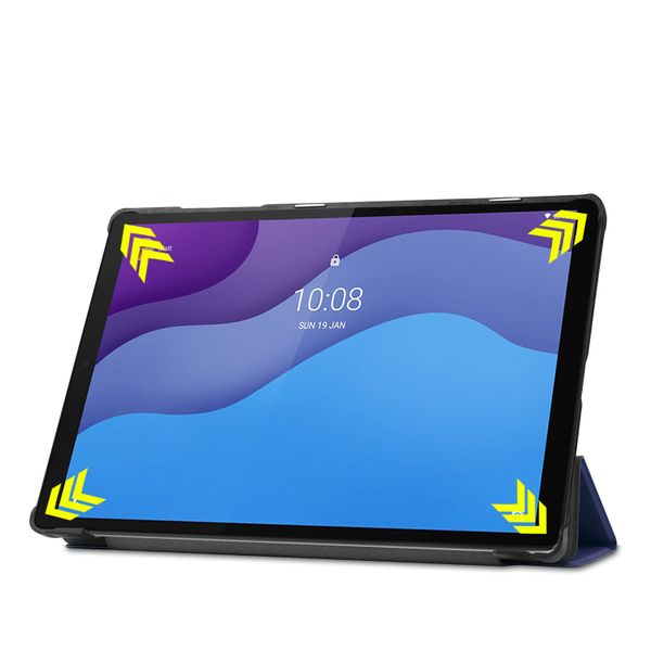 imoshion Trifold Klapphülle Lenovo Tab M10 HD (2nd gen) - Dunkelblau