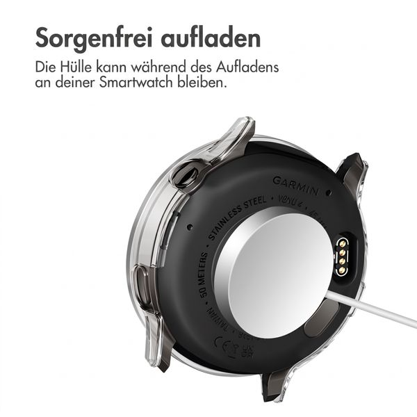 imoshion Full Cover Hard Case Garmin Venu 4 - 41 mm - Transparent