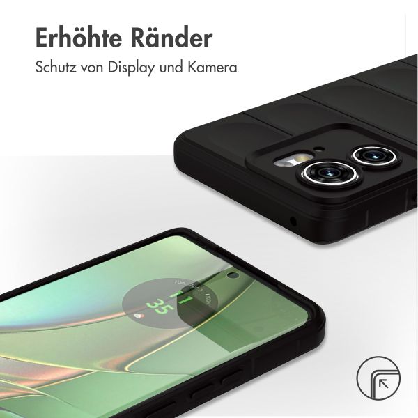 imoshion EasyGrip Backcover für das Motorola Edge 40 - Schwarz