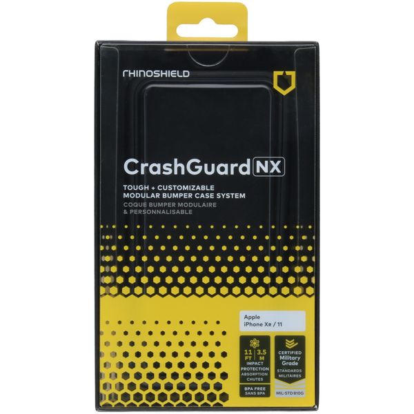 RhinoShield CrashGuard NX Bumper Case Schwarz für das iPhone 11