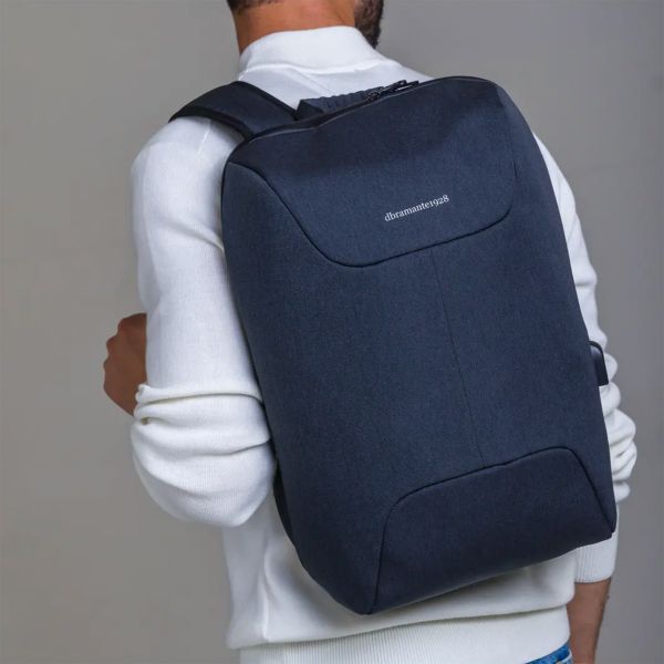 dbramante1928 Charlottenborg Laptop Rucksack 16 Zoll - Recyceltes Material - Dark Blue