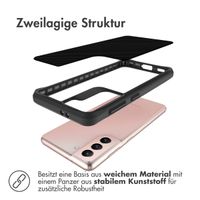 imoshion Rugged Hybrid Carbon Case Samsung Galaxy S21 - Schwarz