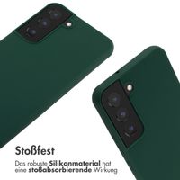 imoshion SilikonHülle mit Band Samsung Galaxy S22 - Dunkelgrün