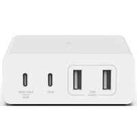 Belkin ﻿Boost↑Charge™ GaN Pro Adapter 4 Ports - USB-A (2x) und USB-C (2x) - 108W - Weiß