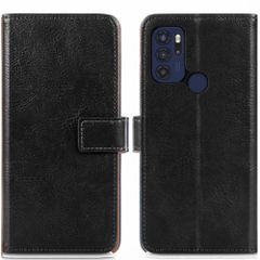 imoshion Luxuriöse Klapphülle Motorola Moto G60s - Schwarz
