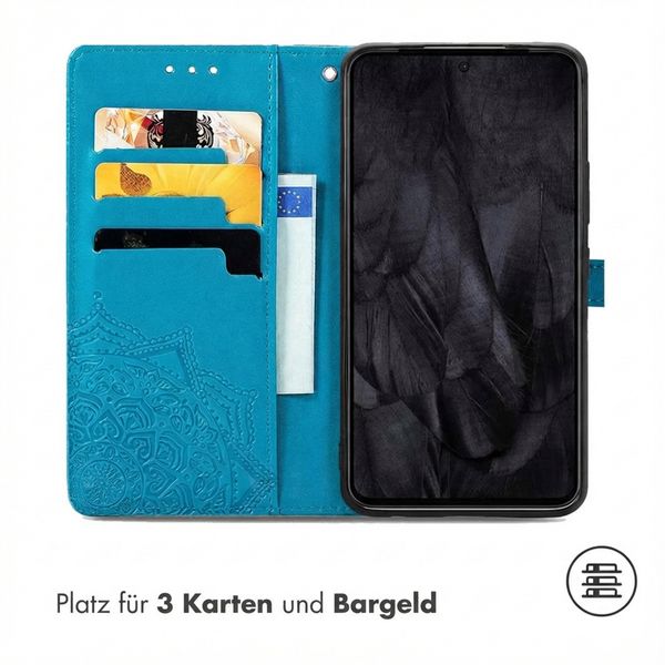 imoshion Mandala Klapphülle Google Pixel 8 Pro - Türkis
