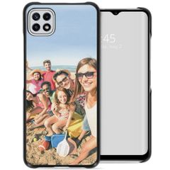 Gestalte deine eigene Samsung Galaxy A22 (5G) Hardcase Hülle - Schwarz