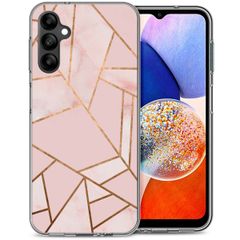 imoshion Design Hülle für das Samsung Galaxy A14 (5G/4G) - Pink Graphic