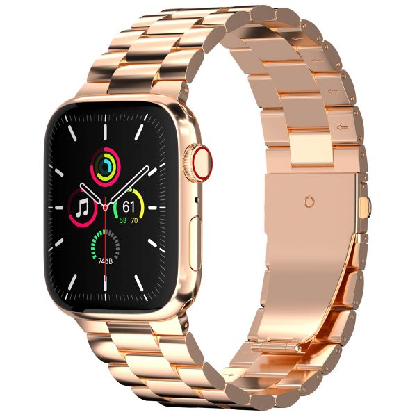 imoshion Edelstahlarmband für das Apple Watch Series 1 bis 9 / SE (38/40/41 mm) | Series 10 (42 mm) - Rose Gold