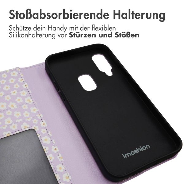imoshion Design Klapphülle Samsung Galaxy A20e - White Daisy