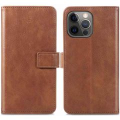 imoshion Luxuriöse Klapphülle Apple iPhone 13 Pro Max - Bruin
