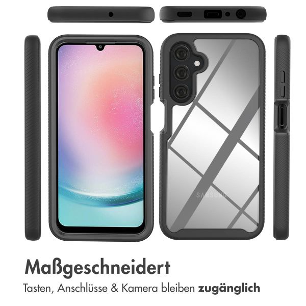 imoshion 360° Full Protective Case für das Samsung Galaxy A25 (5G) - Schwarz