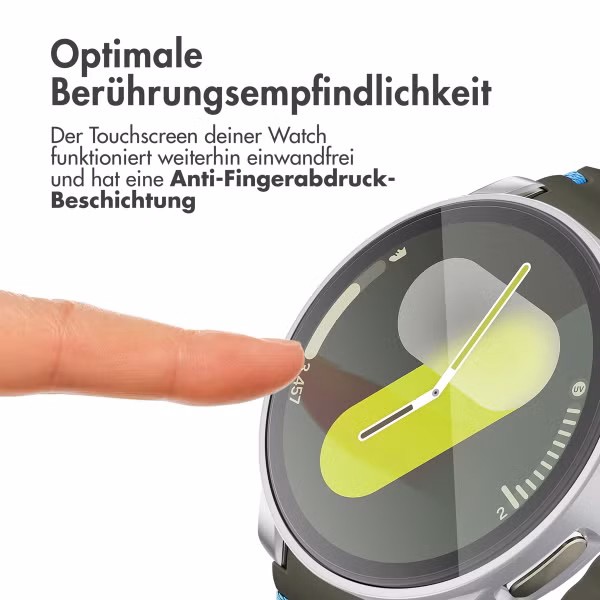 imoshion Full Cover Hard Case Samsung Galaxy Watch 7 - 40 mm - Silber