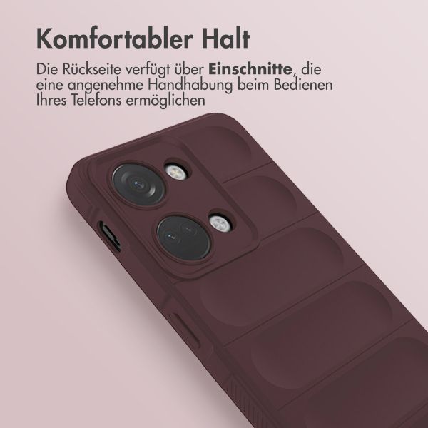 imoshion EasyGrip Back Cover für das OnePlus Nord 3 - Aubergine