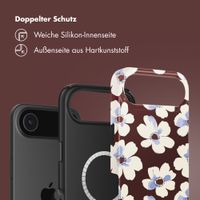 Selencia Vivid Rückabdeckung mit MagSafe Apple iPhone Air - Choco Flower Pop