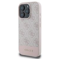 Guess Bottom Stripe 4G Back Cover Apple iPhone 16 Pro - Rosa
