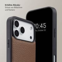 Selencia Nova HandyHülle mit Kordel und Kartenhalter Apple iPhone 17 Pro Max - Mocha Brown