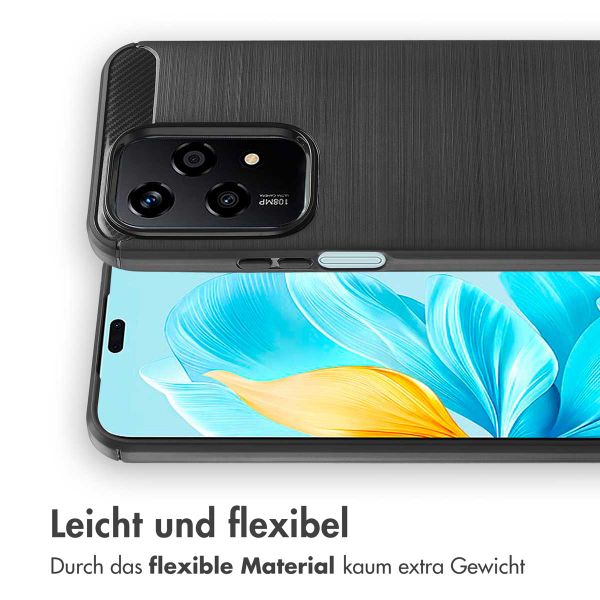 imoshion Brushed Back Cover für das Honor 200 Lite - Schwarz