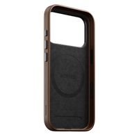 Nomad Traditional Leather Backcover mit MagSafe Apple iPhone 17 Pro - Braun