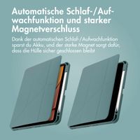 imoshion Origami Klapphülle iPad 9 (2021) 10.2 Zoll / iPad 8 (2020) 10.2 Zoll / iPad 7 (2019) 10.2 Zoll - Dunkelgrün