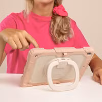 imoshion Rugged Kindersicher Schutzhülle Apple iPad 6 (2018) 9.7 Zoll / iPad 5 (2017) 9.7 Zoll / Air 2 (2014)/Air 1 (2013) - Hellrosa