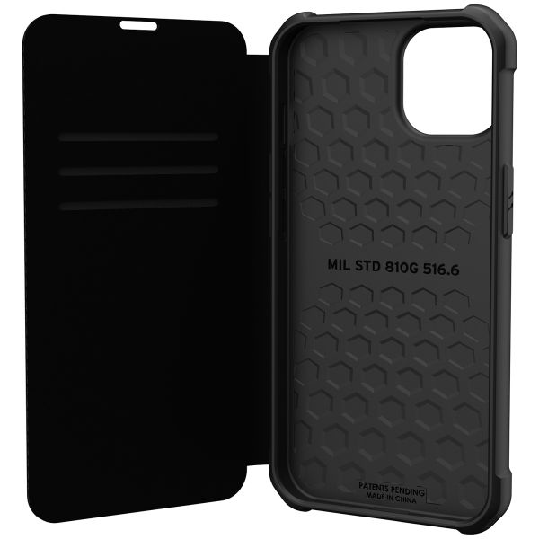 UAG Metropolis Klapphülle für das iPhone 14 - Kevlar Black