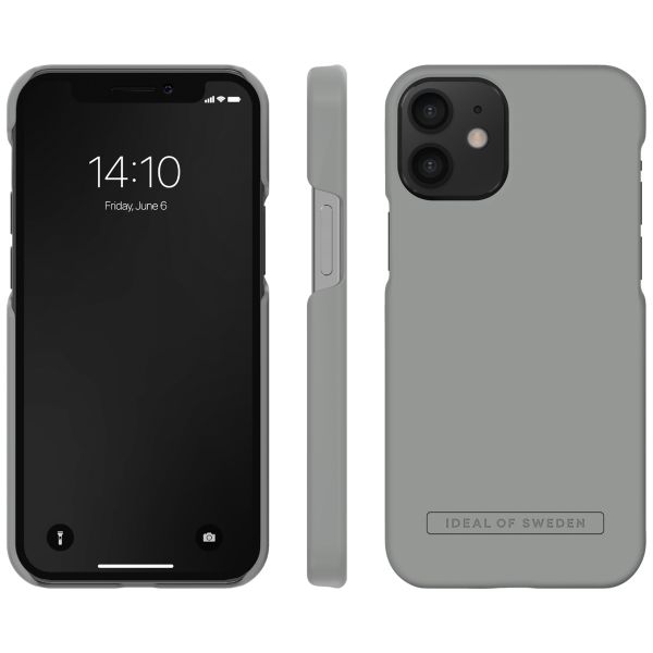 iDeal of Sweden Seamless Case Back Cover für das iPhone 12 Mini - Ash Grey