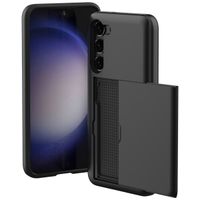imoshion Backcover mit Kartenfach Samsung Galaxy S23 Plus - Schwarz