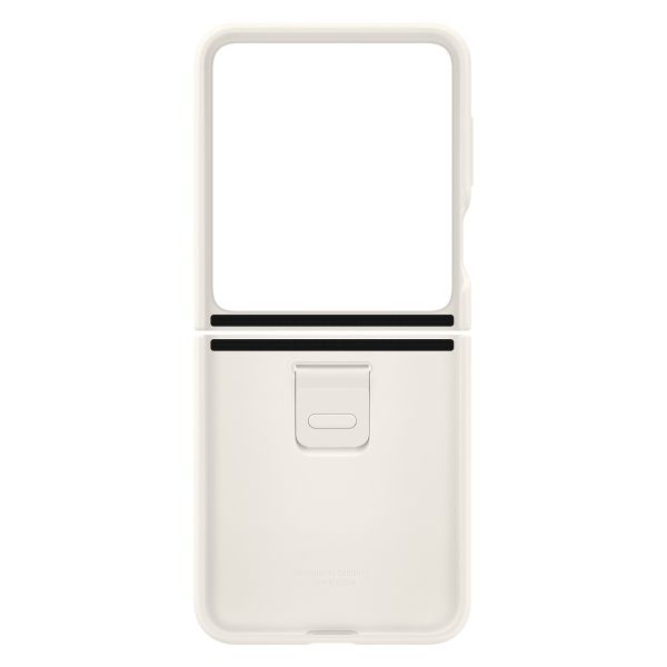 Samsung Original Silikon Cover Ring für das Galaxy Z Flip 5 - Cream