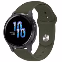 imoshion Silikonband Sport - 22-mm-Universalanschluss - Olive Green